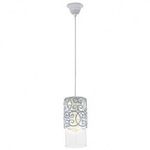 Lampa wisząca CARDIGAN niebieska/chrom (49202 - Eglo) - żyrandol