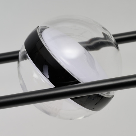 Ozdobna lampa nad wyspę kuchenną ASTRID 4 PENDANT BK (AZ6892) Azzardo