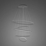 Lampa wisząca Ledowe Okręgi No.5 120cm czarna 4k Dali (LA085/P_120_in_4k_black_Dali) - ALTAVOLA DESIGN
