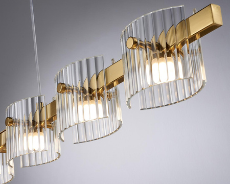 Dekoracyjna lampa wisząca BACCIO LED złota 120 cm (ST-DL8520) - Step into Design
