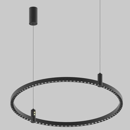 Ledowa lampa wisząca Diamante No.2 CO1 100 cm czarna Altavola Design (LA118/CO1_100_black) - ALTAVOLA DESIGN