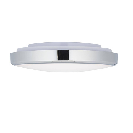 Plafon Cobra CCT chrome IP44 15W (94520) - Saxby