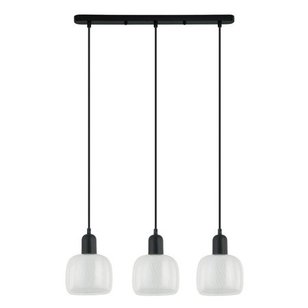 Lampa Wisząca Lamezia (PND-67594-3-BK+CL) - Italux