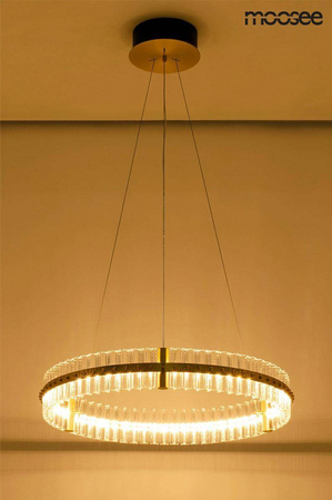 Lampa wisząca SATURNUS 70 złota - LED (MSE010100167) - Moosee