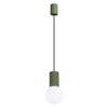 Lampa wisząca HALO 1 zielona oliwka (SL.1724) - Sollux Lighting