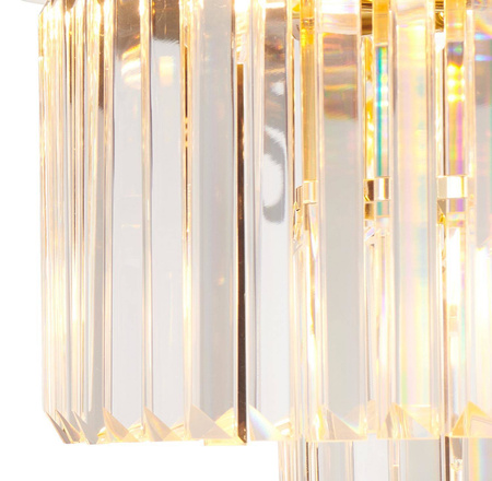 Lampa sufitowa SPLENDORE złoty 50 cm (DN915-50) - Step into Design