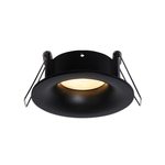 RECESSED SPOT LAMP GU10 MAX 50W BLACK IP65 (S168 Zambelis) - Zambelis