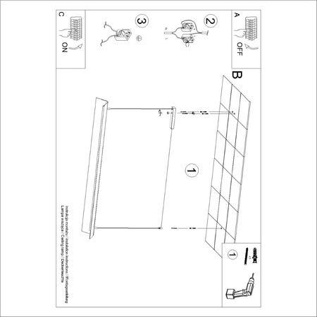 Lampa wisząca ELVA beżowa LED 3000K (TH.530) - Thoro Lighting