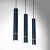 Lampa wisząca JOKER NAVY BLUE/GOLD 3xGU10 (MLP7726) - Milagro