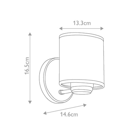 Kinkiet Saldana (KL-SALDANA1) - Elstead Lighting
