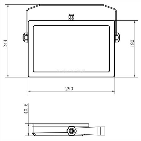 Reflektor Flood SMD II 50W 4000K (D732026)