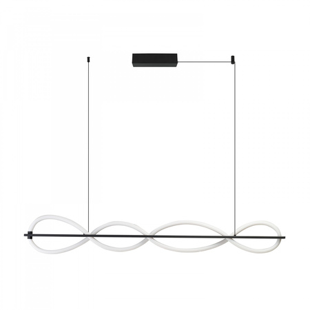 Ściemnialna lampa wisząca PESCARA PENDANT 120 3-STEP DIMM BK (AZ6745) Azzardo