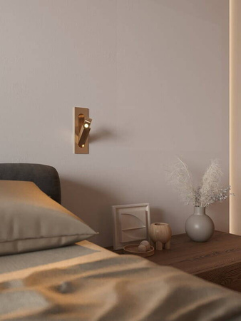 MAXLIGHT W0377 KINKIET PODTYNKOWY LIBRA 3W