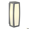 MERIDIAN BOX, lampa ścienna outdoor, TC-(D,H,T,Q)SE, IP54, antracytowa, maks. 20W (230045) - SLV