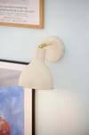 Lampa ścienna POP Nordlux E27 18W Metal Beżowy