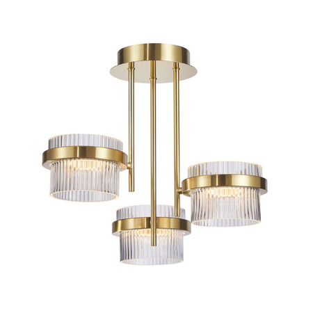 Lampa sufitowa Tiara (PND-77362-3-24W-GD) - Italux