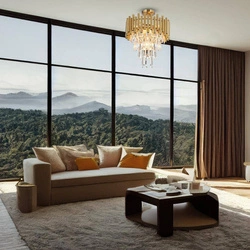 Lampa sufitowa MADISON GOLD 9xE14 (ML8806) - Milagro