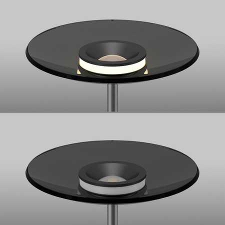 PURE MOON LAMPA PODŁOGOWA SZARA (594-15) - Paul Neuhaus