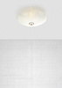 BLAD Plafond 2L 35cm White/Steel 