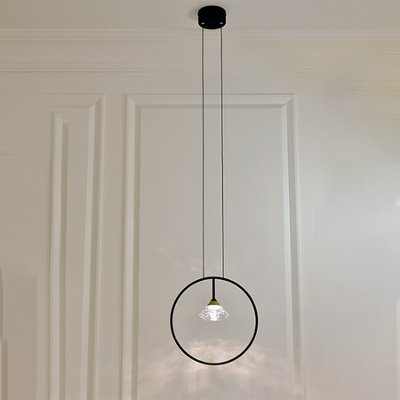 Lampa wisząca TIFFANY No. 1 Altavola Design (LA059/P_black) - ALTAVOLA DESIGN