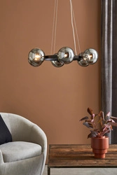 CIRCLE Wisząca 6L Black/Smoke