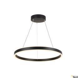 ONE 60 PD DALI UP/DOWN, wewnętrzna oprawa wisząca LED, czarna, przełącznik CCT 3000/4000 K (1004761) - SLV