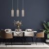 Piega 3 wisząca amber (LP-939/3L amber) - Light Prestige