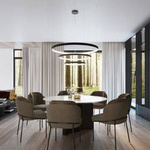 Lampa wisząca RIO 3 55/78/110 czarny LED 3000K (TH.138) - Thoro Lighting