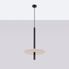 Lampa wisząca FELTRO 1 czarna/beżowa (SL.1879) - Sollux Lighting