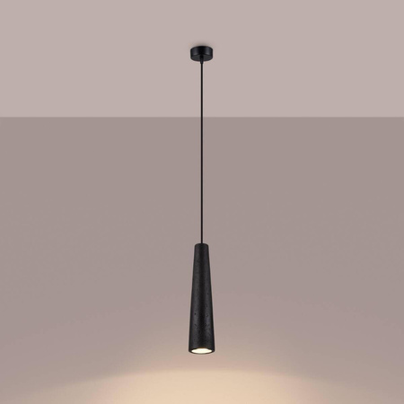 Lampa wisząca ELECTRA czarna beton (SL.1355) - Sollux Lighting