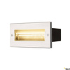 BRICK, lampa ścienna wpuszczana outdoor, LED, 3000K, stal nierdzewna, 230V, IP67, 850lm, 10W (233660) - SLV