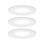 Zestaw opraw wpuszczanych Nova LED 3 szt. IP44 (PL93445) - Paulmann
