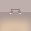 Plafon KARBON 2 taupe (SL.1763) - Sollux Lighting