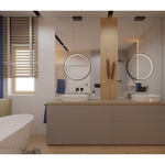 ECHO VERTICAL 180 Żyrandol czarny 4000K (66431) - Ramko