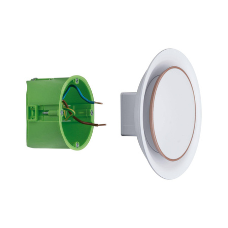 Oprawa przyschodowa NEORDIC LED okrągła 2W 30lm 2700K 230V biały mat / tworzywo sztuczne (PL92926) - PAULMANN