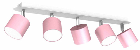 Lampa sufitowa DIXIE PINK 5xGX53 (MLP7613) - Milagro