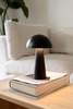 FUNGI Rechargeable Table Matt Black B/O (108655) Markslojd