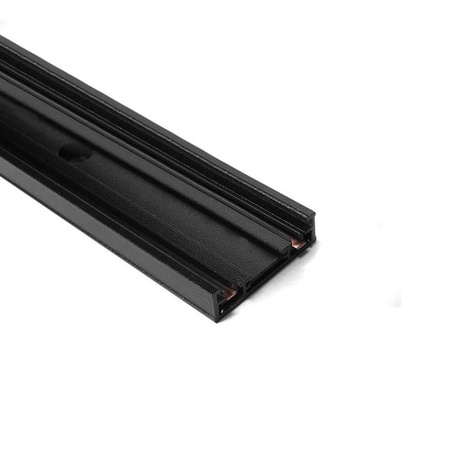 Szynoprzewód magnetyczny natynkowy Komatsu Slim 48V - Czarny (2 m)   (6041) - Shilo