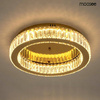 MOOSEE lampa sufitowa / plafon BORRA  złota (MSE1501100406) - Moosee