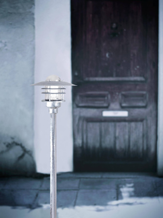 Lampa ogrodowa AGGER Nordlux E27 60W Stal galwanizowana Ocynkowany