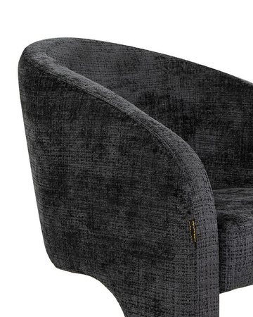 MaMaison krzesło SHELLY czarne (MM001501100357) - MaMaison