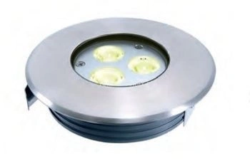 Lampa do montażu w podłożu, płaska fi115 3000K (D100111)