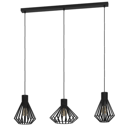 Lampa wisząca BASIDANO czarna (390125) - EGLO
