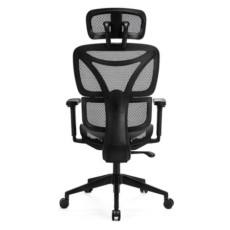 Amortyzowany,regulowany fotel gamingowy Control Series Czarny (LV0654) - LVN SYSTEM