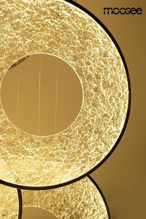 Kaskadowa lampa wisząca STARDUST złota (MSE1501100587) - Moosee