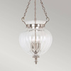 Lampa wisząca  Finsbury Park (FP-P-M-POL-NCKL) - Elstead Lighting