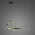 Lampa wisząca Linea No.2 120 40cm 3k 39W czarna (LA087/PX120_40_3k_39W_black) - ALTAVOLA DESIGN