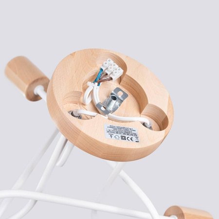 Żyrandol EMBER 3 biały (SL.1474) - Sollux Lighting