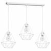 Lampa wisząca BASKET WHITE 3xE27 (MLP7213) - Milagro