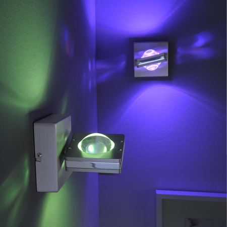 Q-FISHEYE KINKIET STALOWY (9115-55) - Paul Neuhaus